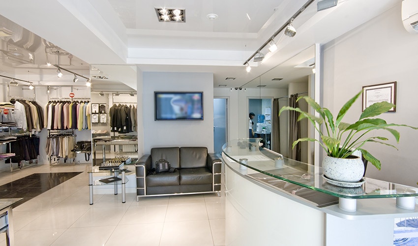 waarom schermen in winkel