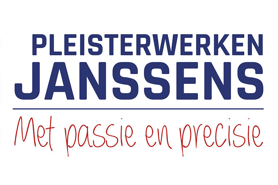 logo bestickering camionnette Pleisterwerken Janssens