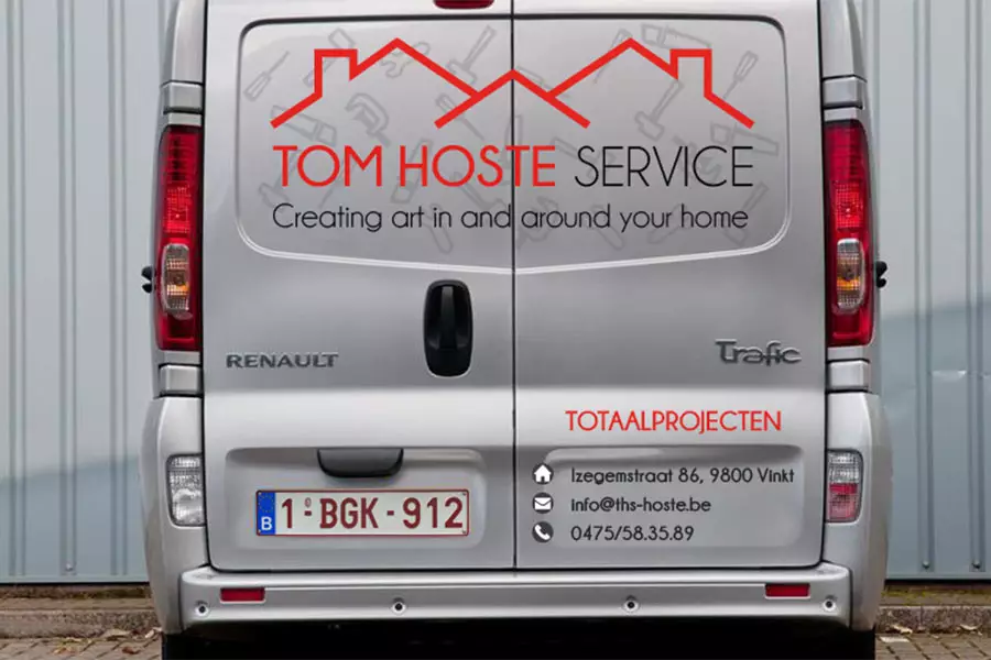 project Auto bestickering TomHoste