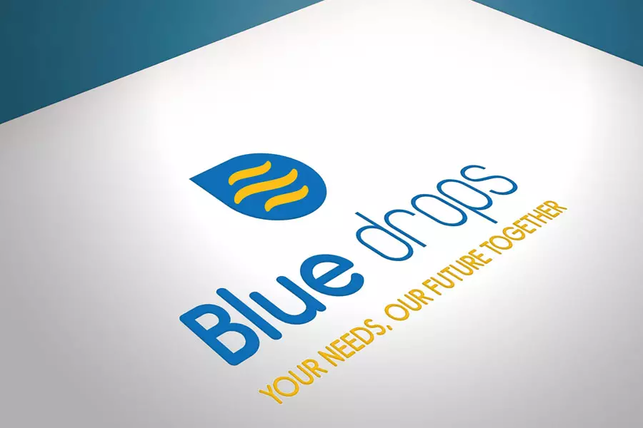 Logo Blue Drops