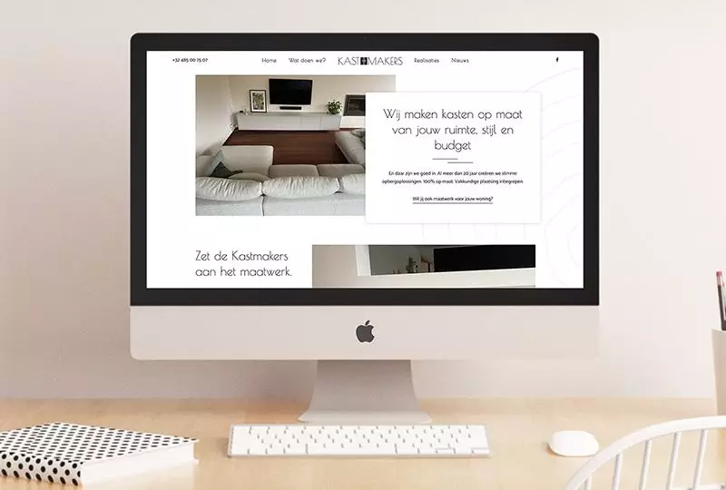 Kastmakers webdesign