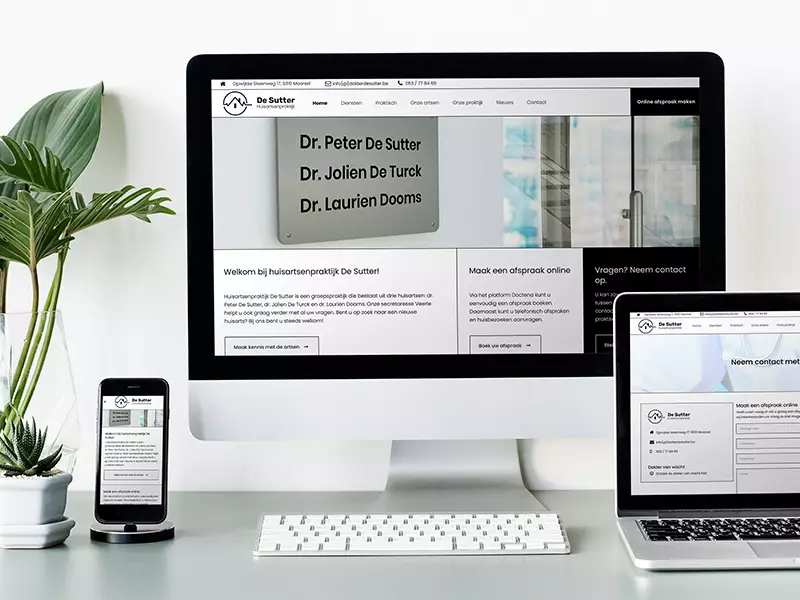 Webdesign Dokter De Sutter