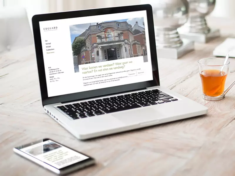 Edguard restaurant website