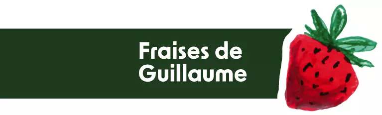 Logo Fraises de Guillaume