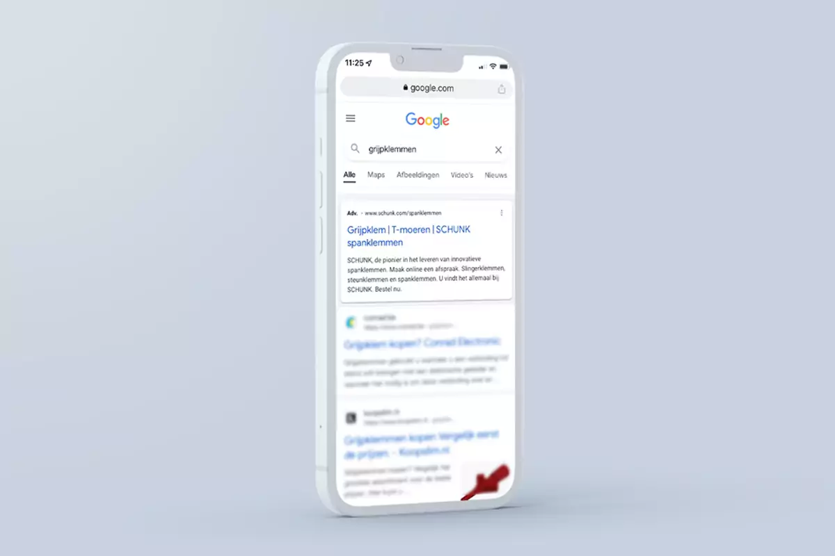Google Ads voor SCHUNK