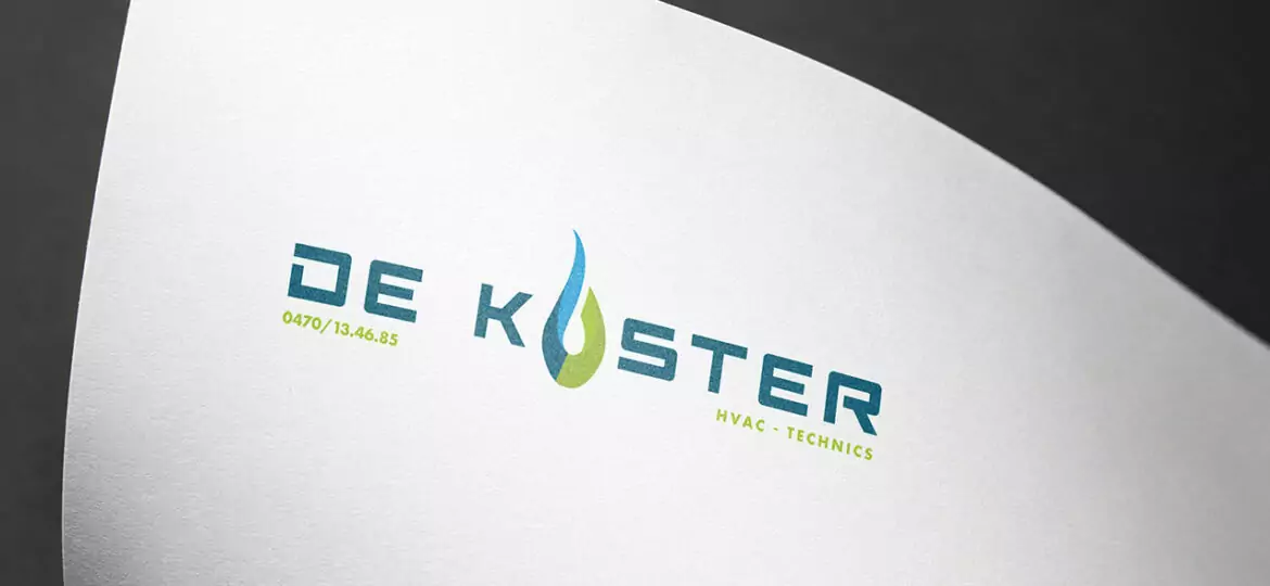 logo ontworpen voor de Koster