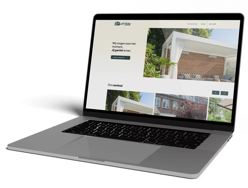 Platteau Outdoor webdesign